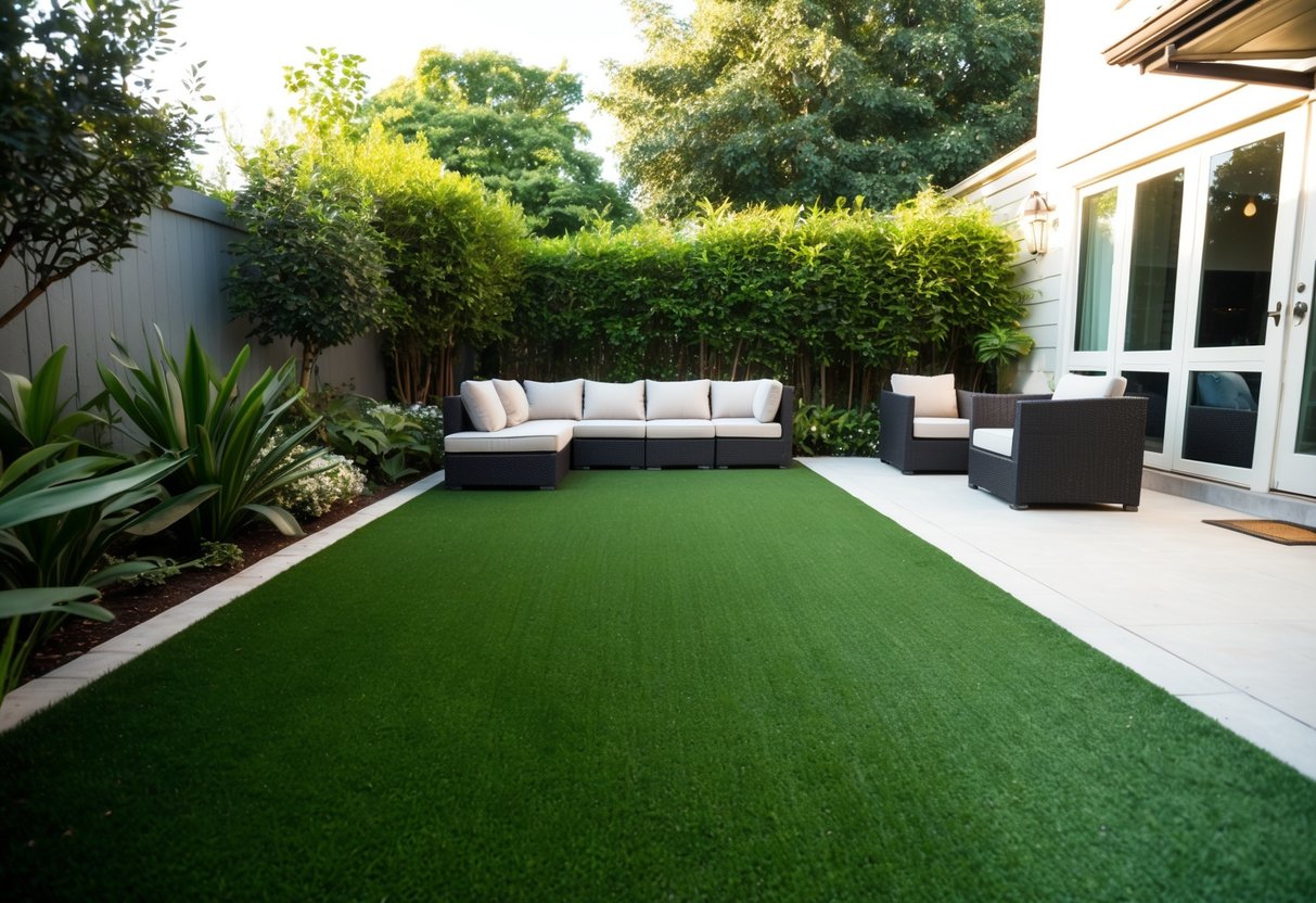 artificial turf for backyard